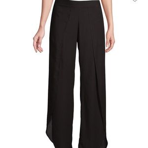 Asymmetrical Drape Pants